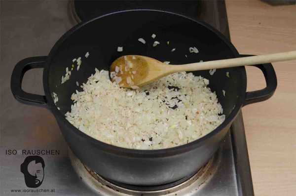 Pilzrisotto Bild von Pilzrisotto