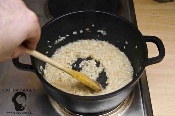 Pilzrisotto Bild von Pilzrisotto