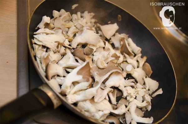 Pilzrisotto Bild von Pilzrisotto