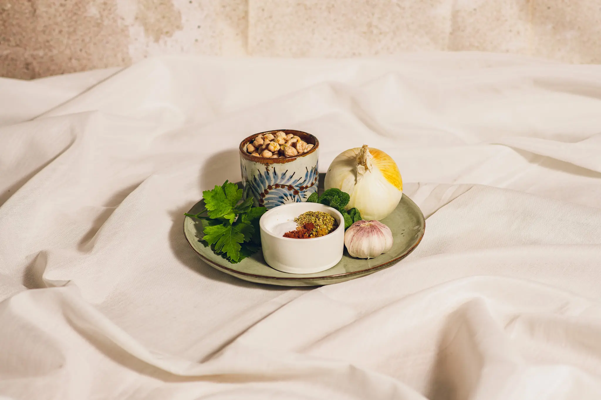 Zutaten Falafel Bild, Zutaten Falafel