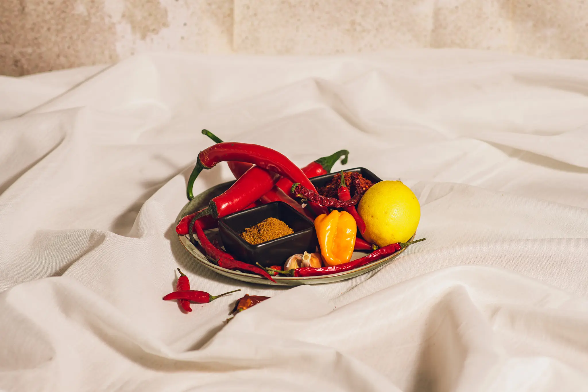 Zutaten Harissa Bild, Zutaten Harissa