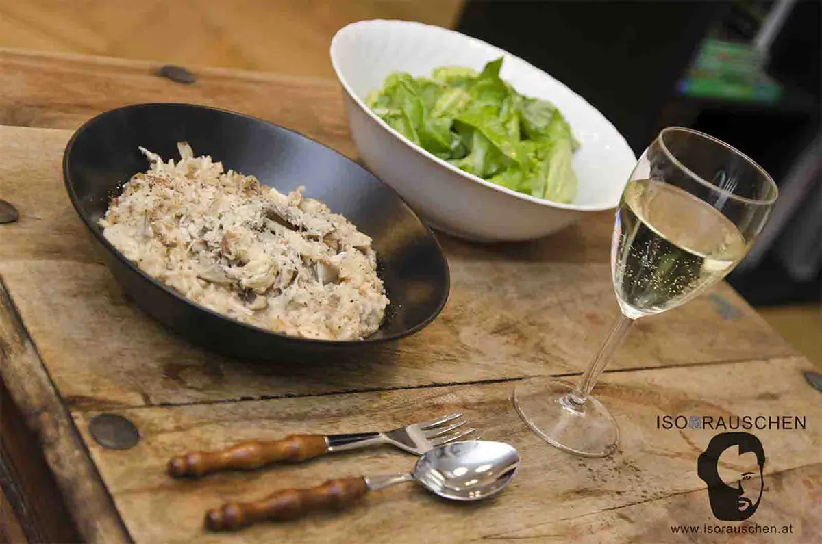 Pilzrisotto Bild, Pilzrisotto