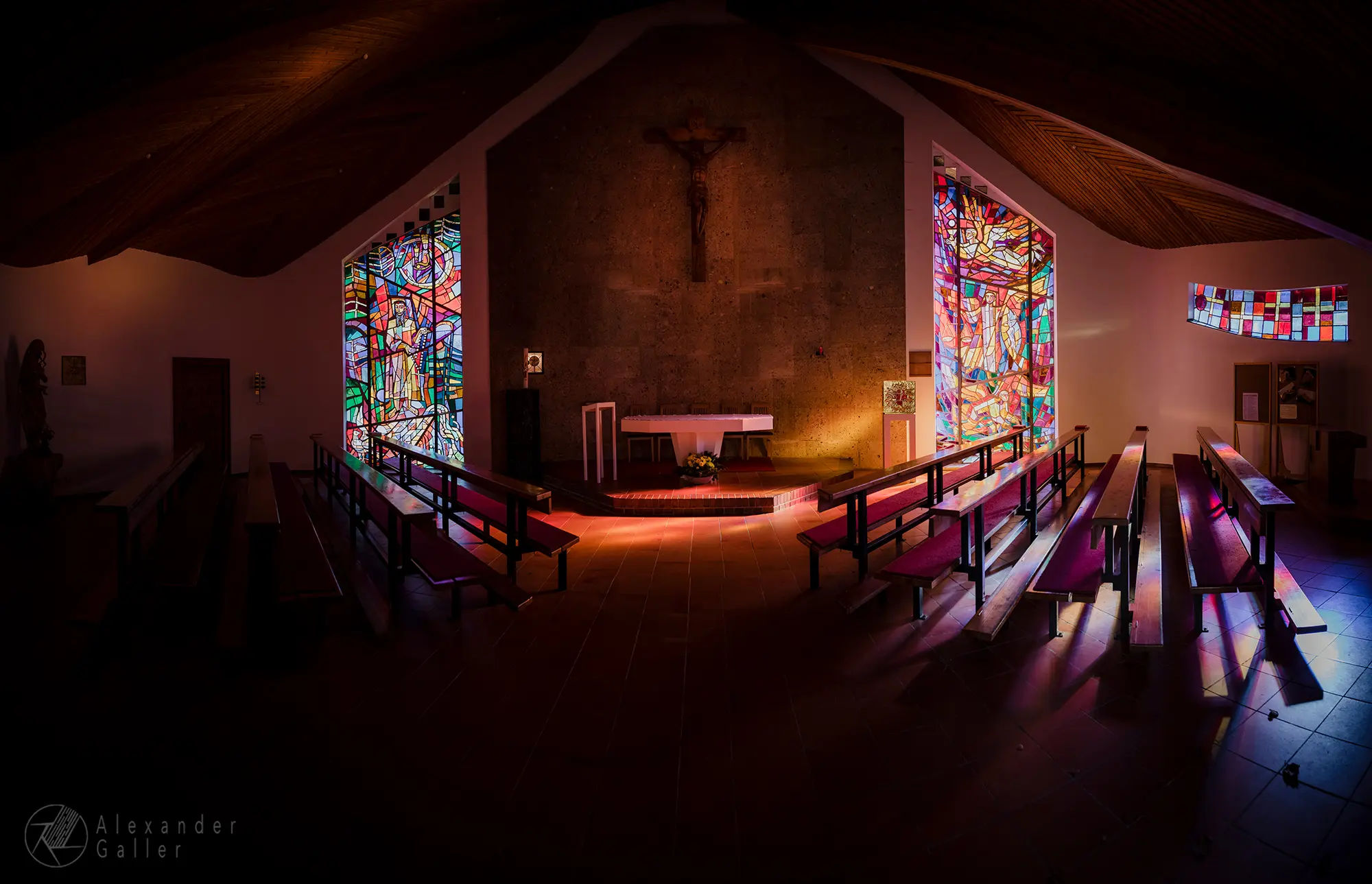 Bild, Wanderung 1, Bruder Klaus Kirche