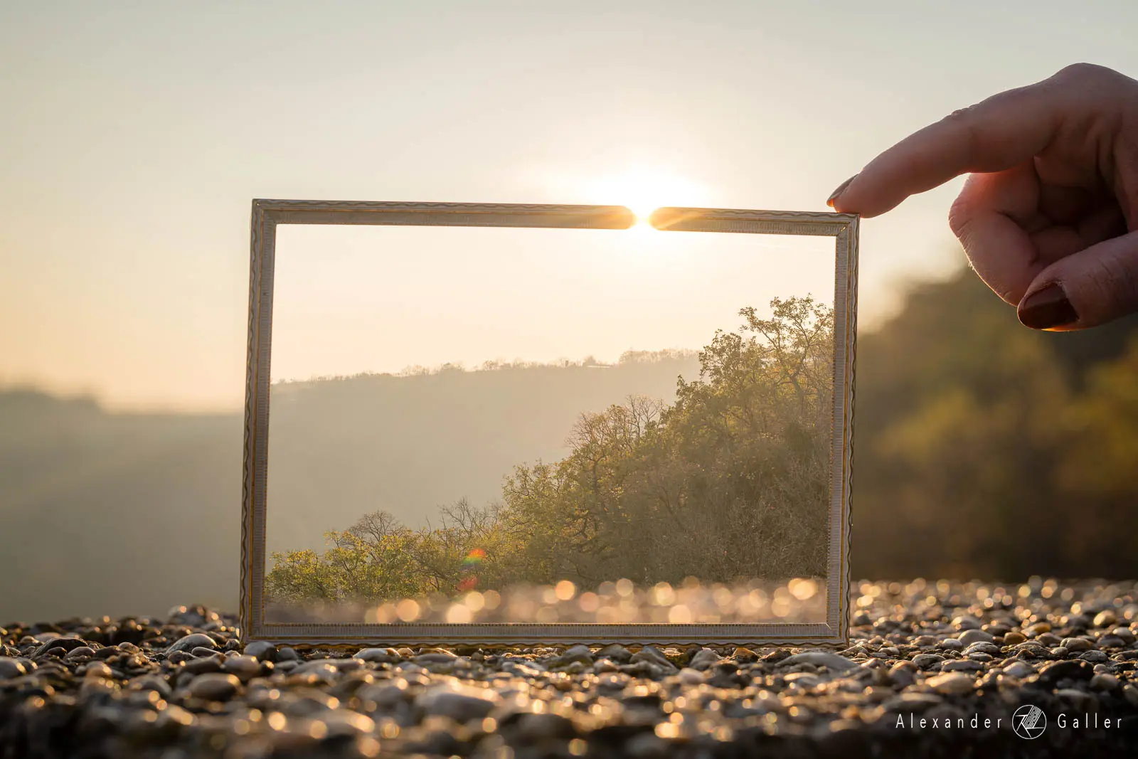 Bild, Ausblick vom Aussichtspunkt am Nasenweg