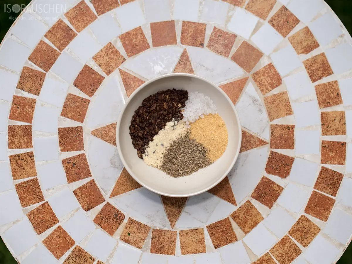Kaffee-Knoblauch-Rub Bild, Kaffee-Knoblauch-Rub