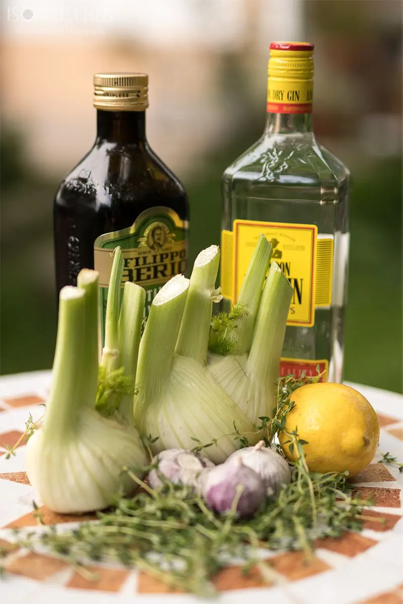 Gin-Kräuter-Marinada Bild, Gin-Kräuter-Marinada