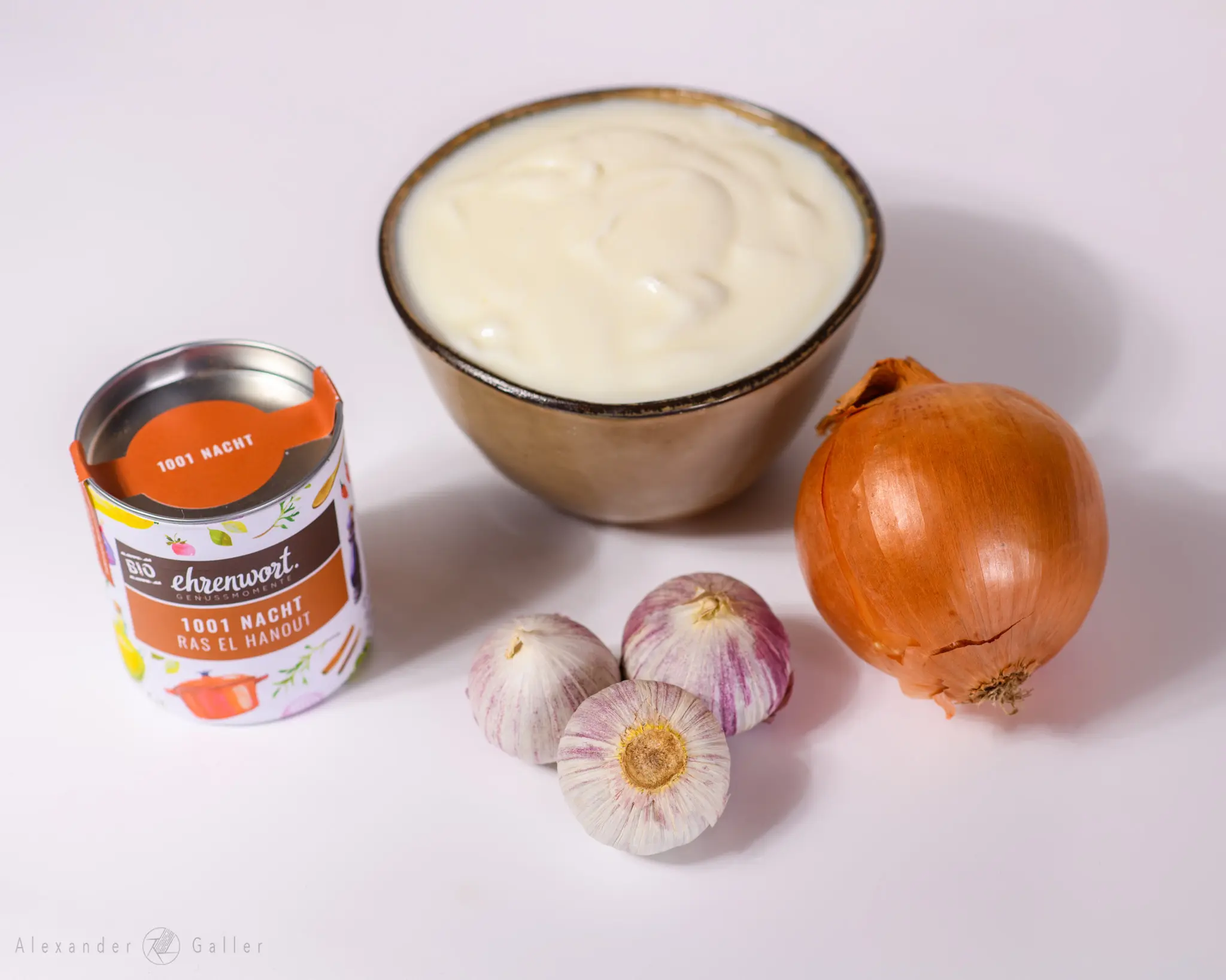 Zutaten für die Fleischmarinad Bild, Zutaten für die Fleischmarinad