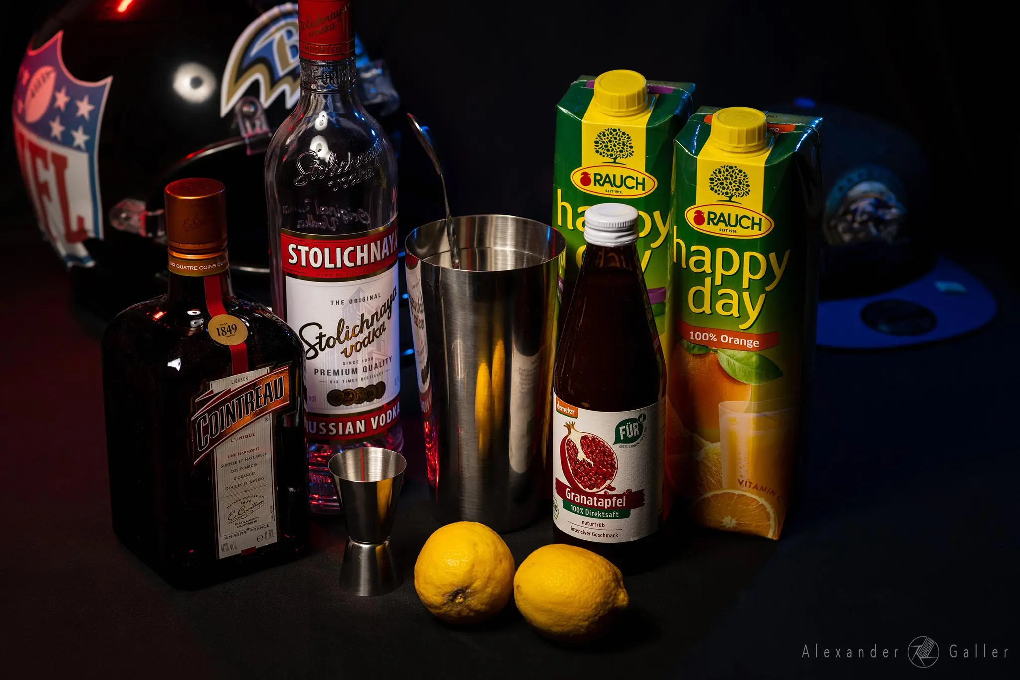 Zutaten Touchdown Cocktail Bild, Zutaten Touchdown Cocktail