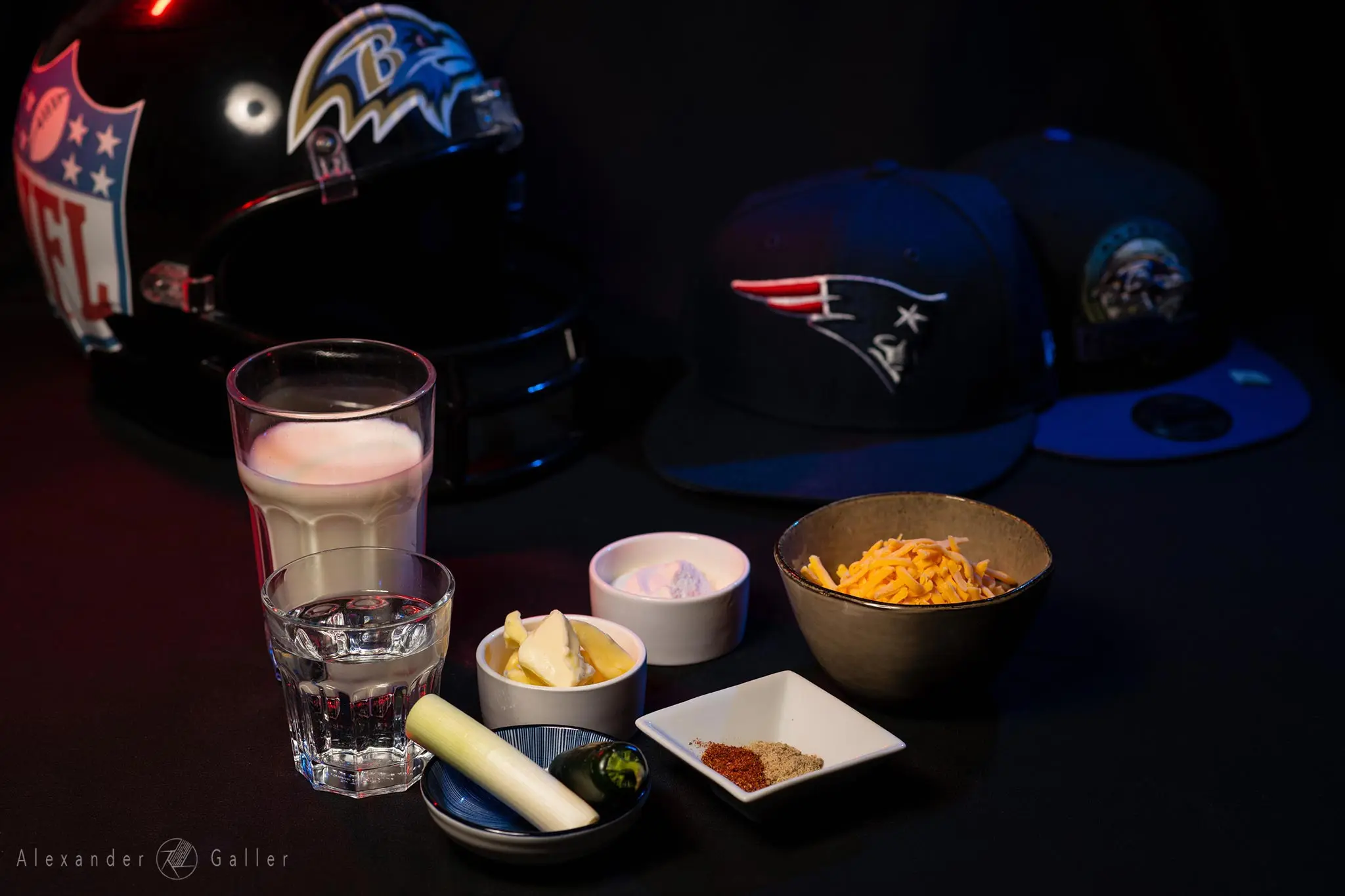 Zutaten Käse DIp Bild, Zutaten Käse DIp