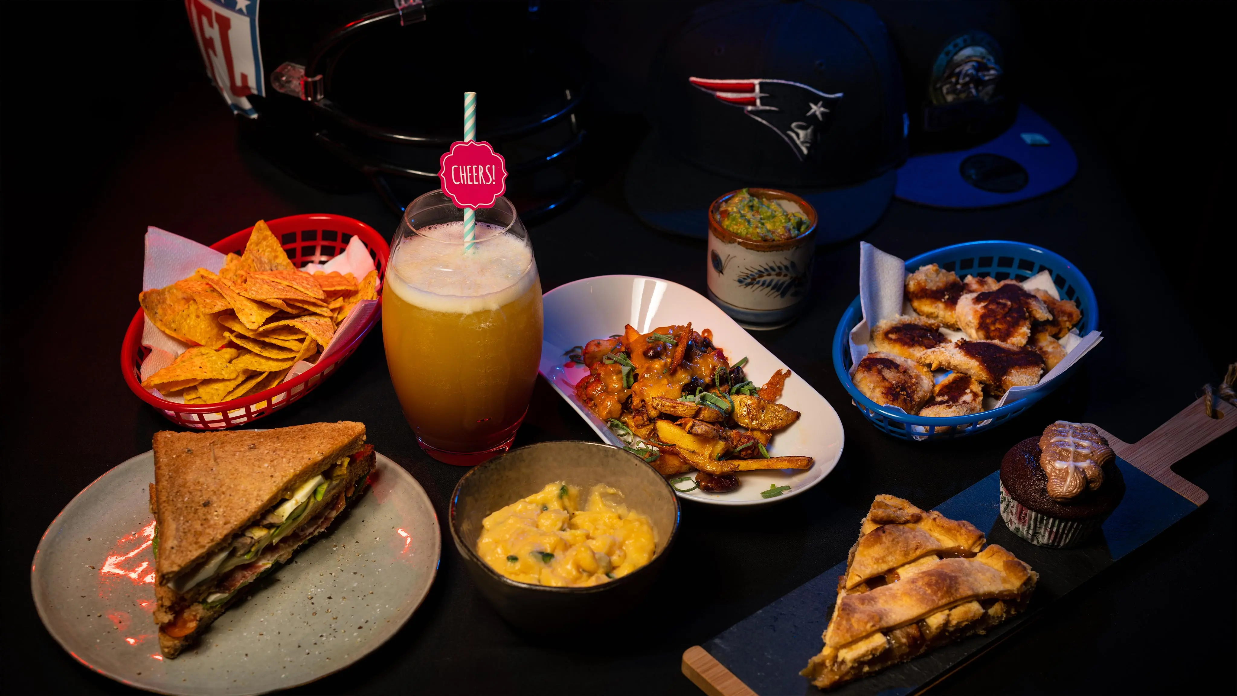 Super Bowl Party Menü Bild, Super Bowl Party Menü