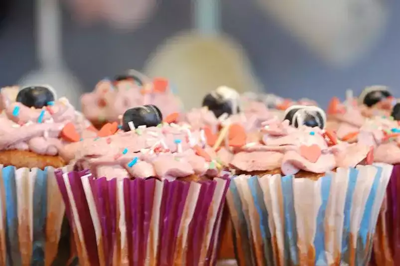 Bild, Beerenmuffins
