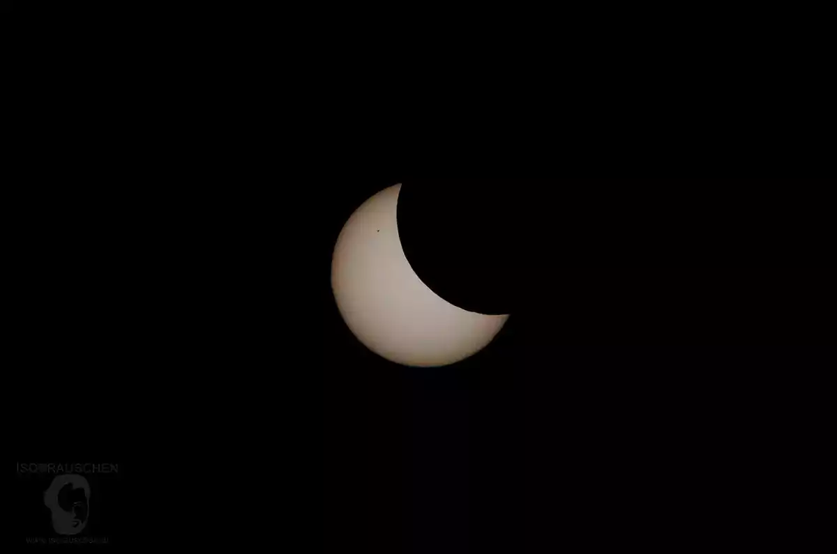 Bild, Partielle Sonnenfinsternis
