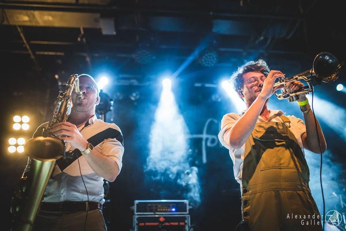 Bild, Folkshilfe and Blechsalat at WUK