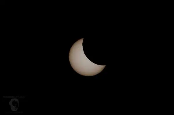 Bild von Partielle Sonnenfinsternis