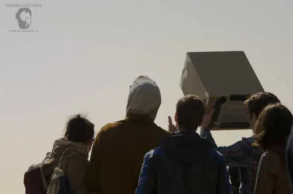 Bild von Partielle Sonnenfinsternis