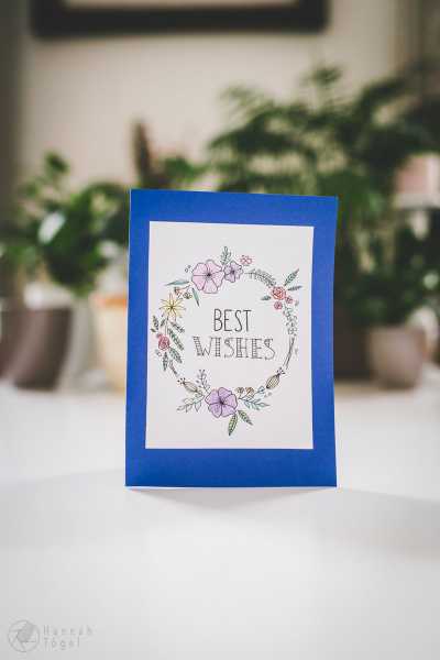 Bild von A blog post a day XI - DIY Geburtstagskarten