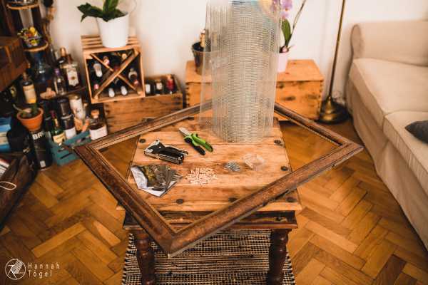 A blog post a day XVIII - Bilderrahmen Upcycling Bild von A blog post a day XVIII - Bilderrahmen Upcycling