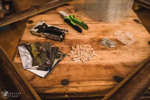 Bild von A blog post a day XVIII - Bilderrahmen Upcycling