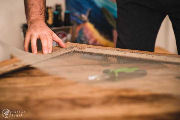 A blog post a day XVIII - Bilderrahmen Upcycling Bild von A blog post a day XVIII - Bilderrahmen Upcycling