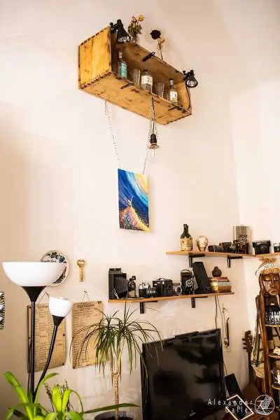 Bild von A blog post a day XXII - Alte Kiste, neues Regal