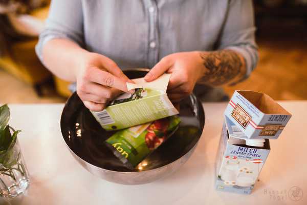 A blog post a day XXIV - Getränkekarton Upcycling Bild von A blog post a day XXIV - Getränkekarton Upcycling