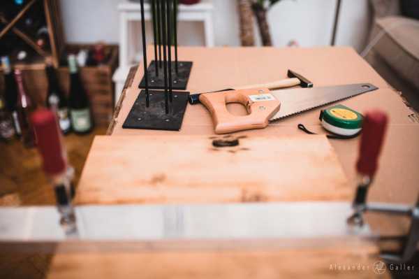 A blog post a day XXVIII - Alte Kerzenständer, neuer Beistelltisch Bild von A blog post a day XXVIII - Alte Kerzenständer, neuer Beistelltisch