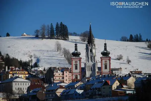 Bild von Basilika Mariazell im Wandel der Jahreszeiten