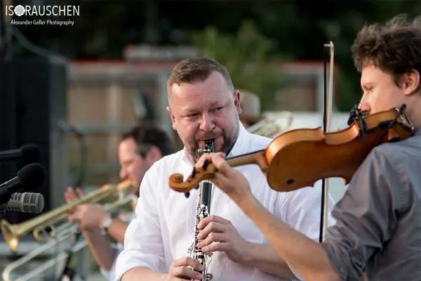 Bild von Baul&uuml;cken-Konzert #4: Klezmore Orchestra