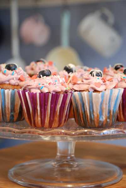 Bild von Beerenmuffins