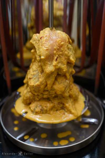 Selbstgemachter Spieß Bild von Selbstgemachter Spieß