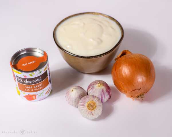 Zutaten für die Fleischmarinad Bild von Zutaten für die Fleischmarinad