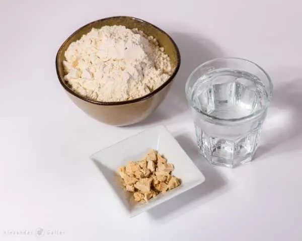 Bild von Zutaten für die Brötchen