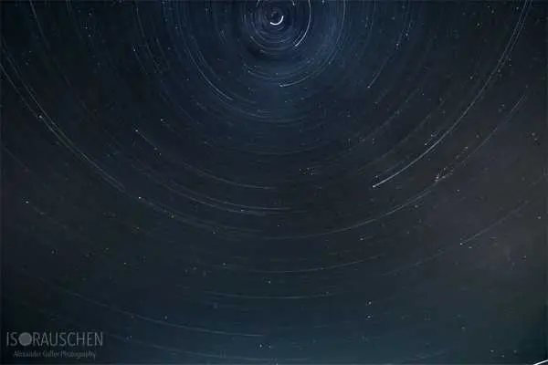 Bild von Perseiden &uuml;ber Mariazell