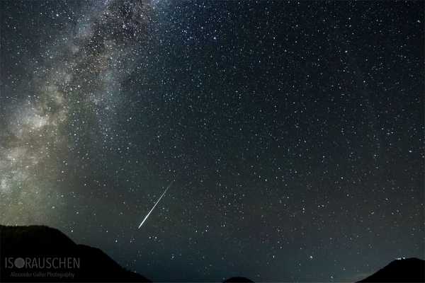 Bild von Perseiden über Mariazell