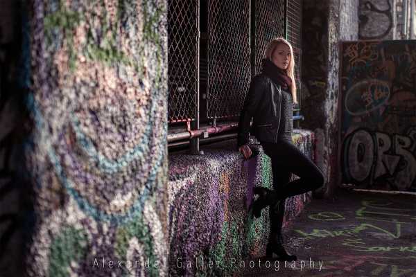 Bild von Portrait-Shooting with Lisa at Donaukanal