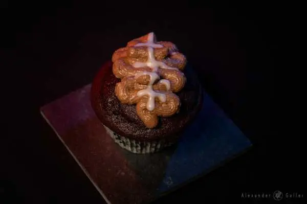 Bild von Football Cupcake