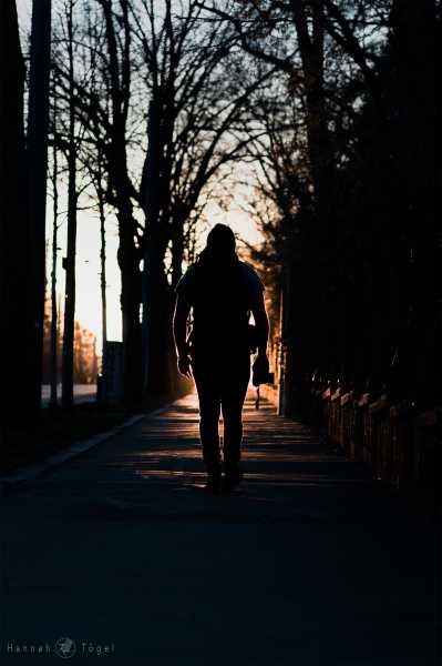 Bild von Hannah, Silhouette