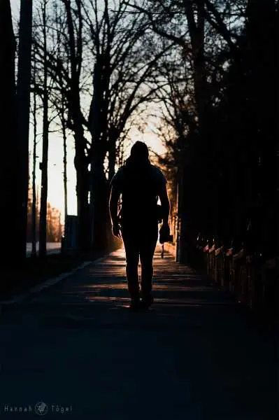 Bild von Hannah, Silhouette