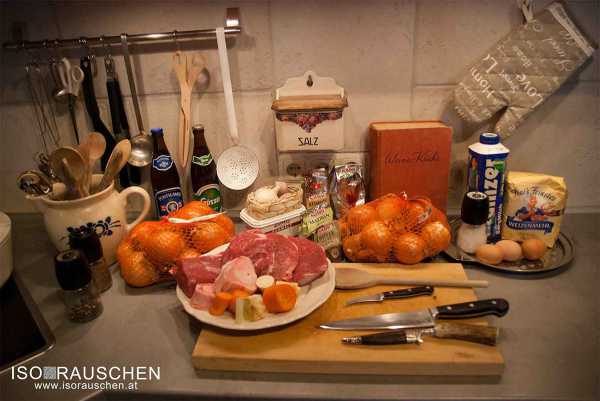Urli Omas Gulasch mit Nockerl Bild von Urli Omas Gulasch mit Nockerl
