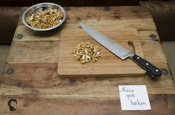 Bild von Walnussbrot und Chorizzoaufstrich